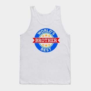 World's Best Brother Tank Top